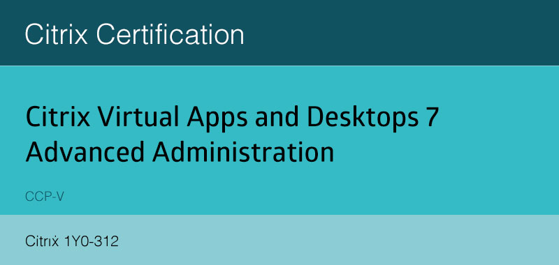 citrix 1y0-312 exam
