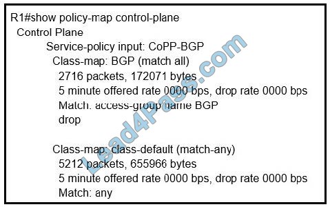 Cisco 300-410 dumps exam q14