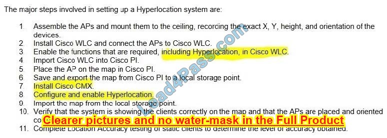 CCNP Enterprise 300-430 ENWLSI exam q7